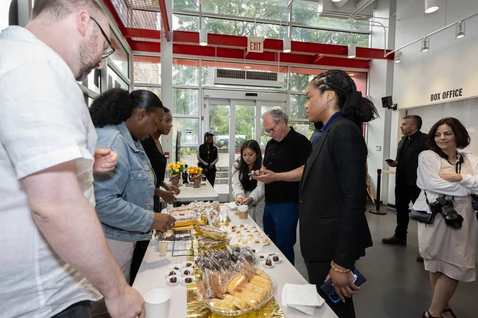 Festival reception