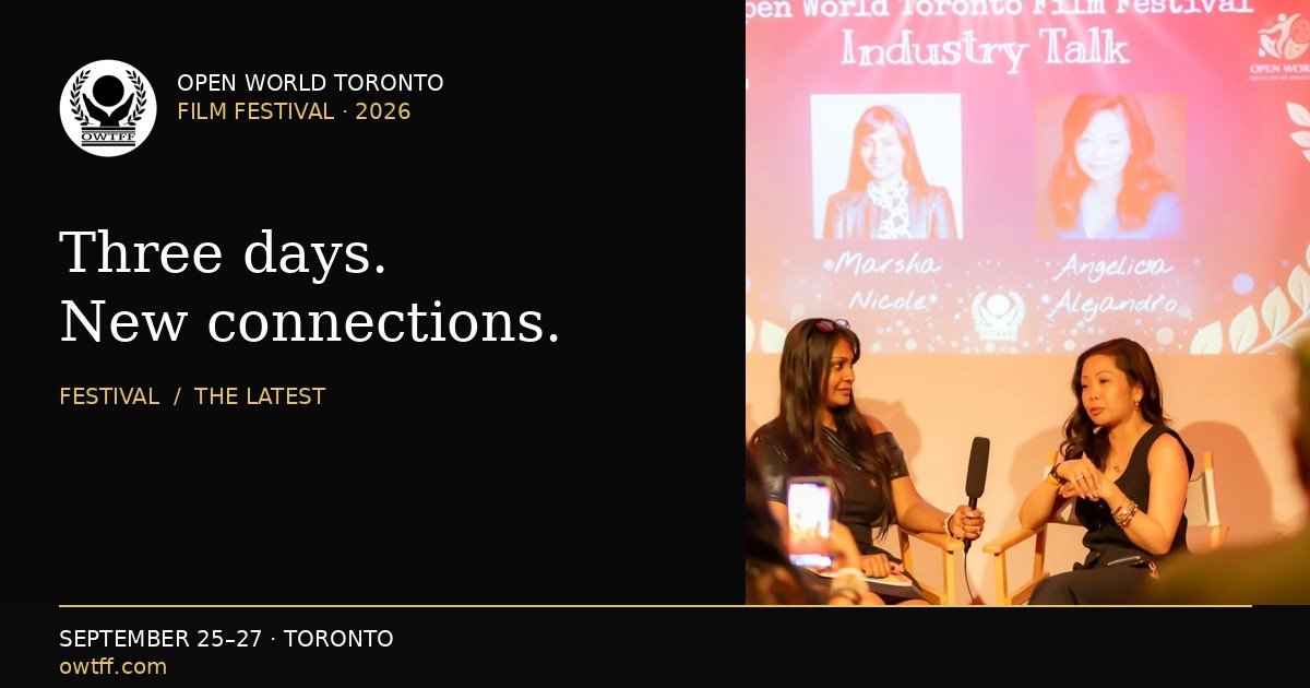 Toronto, save a seat. OWTFF is coming.
