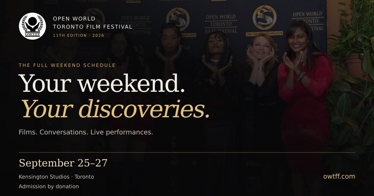 OWTFF 2026 official weekend schedule